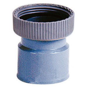 Raccord de sortie de lavabo en PVC Ø 32 mm