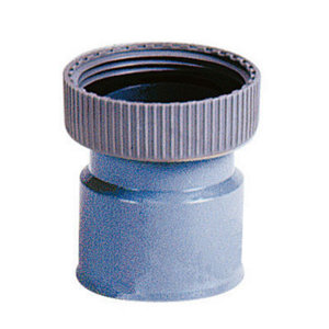 Raccord de sortie de lavabo en PVC Ø 40 mm