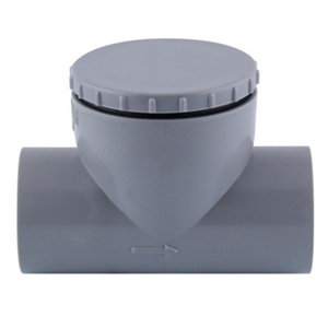 Clapet anti-retour en PVC Ø 32 mm