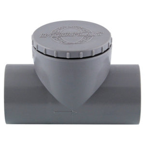 Clapet anti-retour en PVC Ø 40 mm