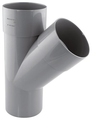 Culotte simple 45° mâle femelle ø 100 Fitt - vue 2