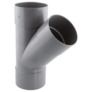 Y PVC - 45 ° F/F Ø 100 mm