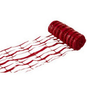 Grillage avertisseur 25 m rouge