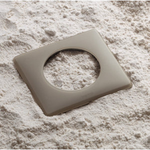 Plaque 1 POSTE CELIANE coloris Gres