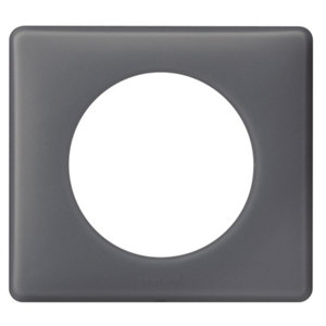 Plaque 1 POSTE CELIANE coloris Gris ardoise