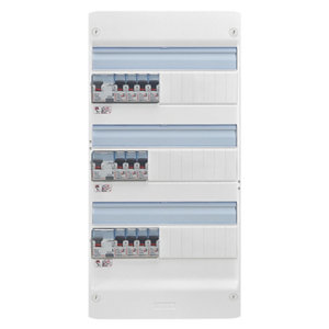 Tableau monté câblé 3 rangées 39 modules T4