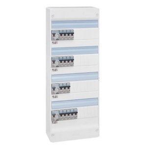 Tableau monté câblé 4 rangées 52 modules T6