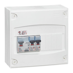 Tableau monté câblé extension chambre