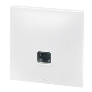 Prise Ethernet RJ45 blanc "Neptune"