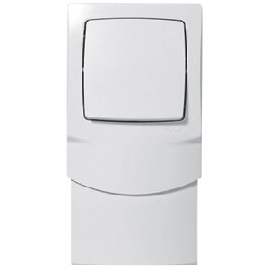 Lot 1 cadre + 1 interrupteur ou va-et-vient - Ep. 16 mm