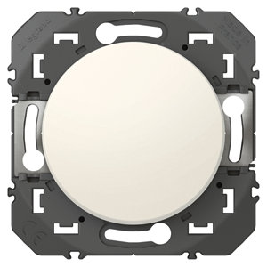 Va-et-vient mécanisme + support 10A "Dooxie" blanc