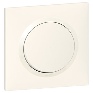 Lot 6 interrupteurs va-et-vient "Dooxie" blanc