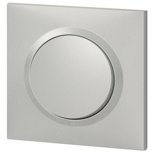 Lot 6 interrupteurs va-et-vient "Dooxie" aluminium