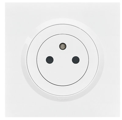 LEGRAND Prise 2 p+t surface alu composable Dooxie - vue 3