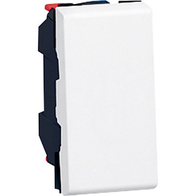 Interrupteur Va-et-vient Composable "mosaic Easy Led" Blanc