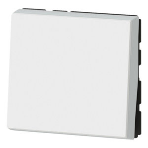 Interrupteur va-et-vient 2 modules "Mosaic" blanc