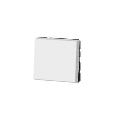 Interrupteur Va-et-vient 2 Modules "mosaic" Blanc
