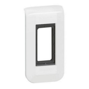 Plaque 1 module blanc + Support "Mosaic"