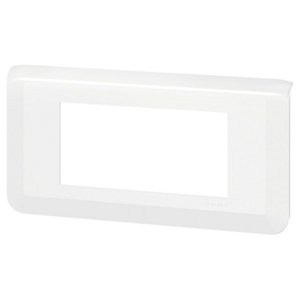 Plaque 4 modules "Mosaic" blanc