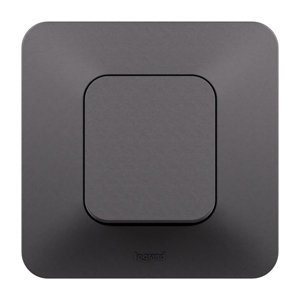 Poussoir encastrable noir mat NEPTUNE NF IP20