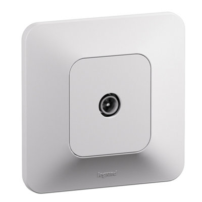 Prise télévision simple Neptune Legrand