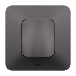 Sortie de câble encastrable noir NEPTUNE NF IP20