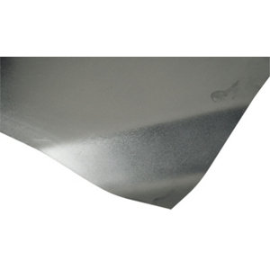 Feuille de zinc, l. 1 m L. 2 m . Ép. 0,65 mm. Garantie 2 ans.