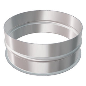 Manchette à sceller en acier galvanisé Ø 80 mm