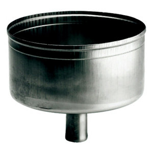 Purge en inox 5/10ème - Diamètre de 125 mm