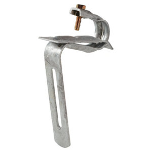 Fixation fibro en acier galvanisé