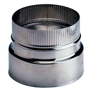 Réduction plate en inox 304 - femelle 130 / mâle 125