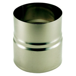 Manchette flexible té en inox - mâle 125 mm/ femelle 131 mm