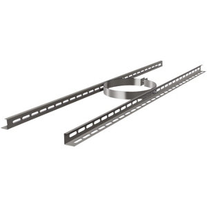 Collier de soutien en inox galvanisé Ø 150 mm