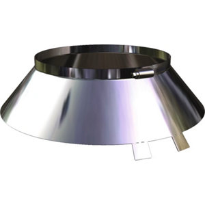 Collerette de solin en inox Ø 150 mm