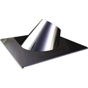 Solin en inox - 31°à 45° - Diamètre : 150 mm