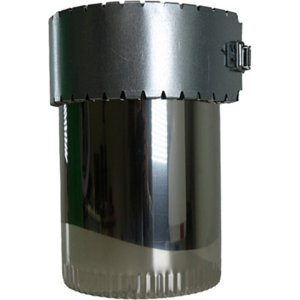 Raccord flexible EMAIL en inox D.150MM pour conduit adaptable