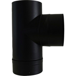 TE tampon émaillé D.150 mm noir mat