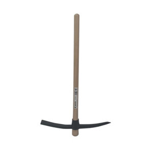 Pioche 2KG avec manche en bois 90 cm