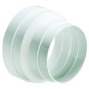 Réducteur PVC pour gaine - Diam. 80/100 mm