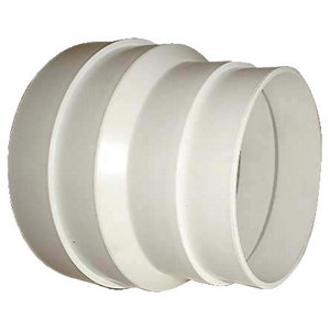Réducteur PVC pour gaine diam 100/125 mm