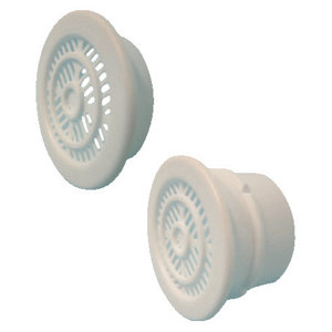 Grille ronde à encastrer -  Ø 35 mm - L. 10 mm