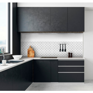 Mosaïque "Aude" mix gris