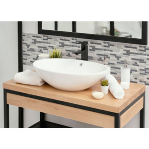 Mosaïque "Ventoux" mix gris