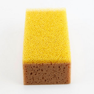 Eponge biseautée de carreleur 2 en 1