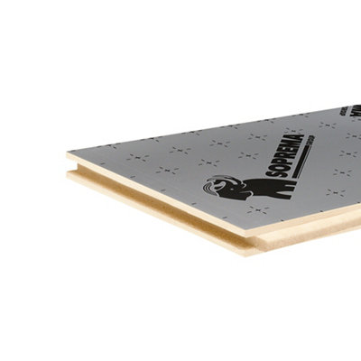 Panneau polyuréthane haute performance emboîtable usage Soprema 120 x 60 cm ép. 25 mm R. 1 m²KW vendu au panneau - vue 2