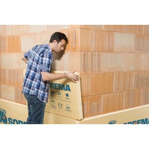 Lot de 7 panneaux extrudés lambda 33 - 1,25X0,6M EP.60MM, XPS