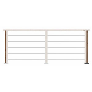 Poteau pour garde corps Melto