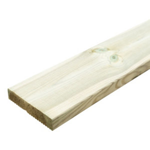 Lame de plancher en pin Ep.19 mm - 2400 X 95 mm