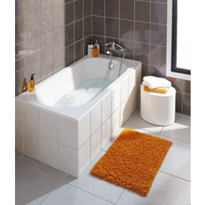 Baignoire droite "Troyes" L. 140 x l. 70 cm