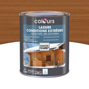 Lasure bois extérieur 12 ans teck 1 L
